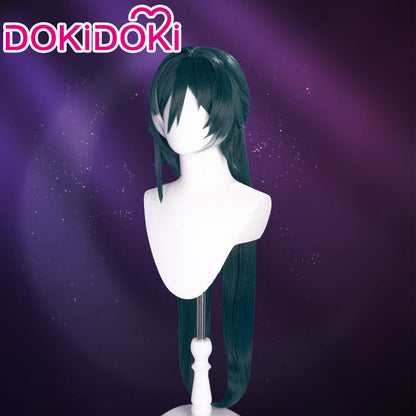【Ready For Ship】DokiDoki Game Honkai: Star Rail Cosplay Yukong Wig Long Straight Green Yu Kong