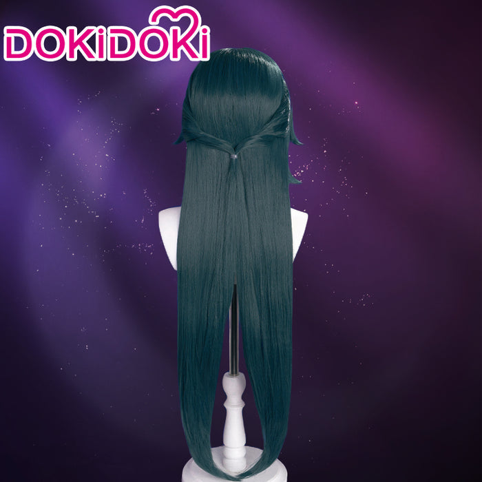 【Ready For Ship】DokiDoki Game Honkai: Star Rail Cosplay Yukong Wig Long Straight Green Yu Kong