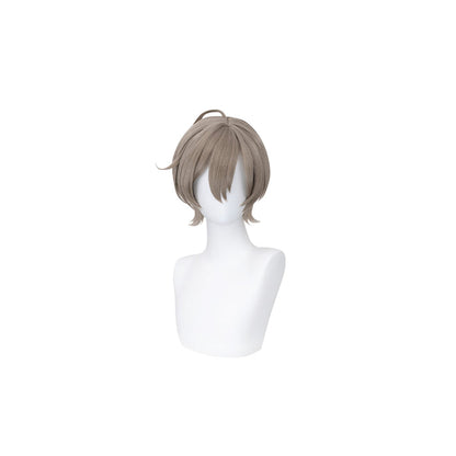 【Ready For Ship】Dokidoki Game MILGRAM Cosplay ES Wig Short Straight Grey Hair