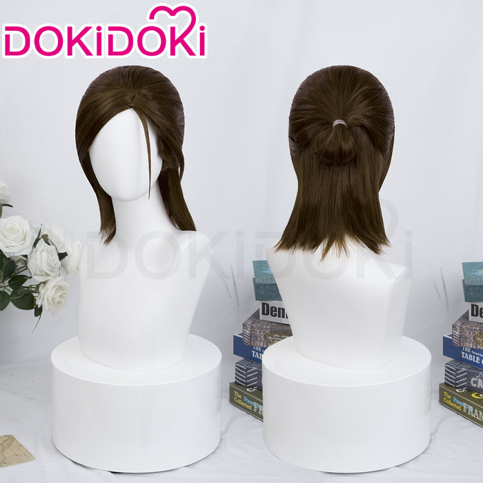 【Ready For Ship】DokiDoki Game The Last of Us Cosplay Ellie Williams Wig Short Brown Hair
