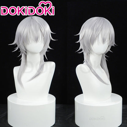【Ready For Ship】DokiDoki Game Touken Ranbu Online Cosplay Tsurumaru Kuninaga Wig Long Silver Hair