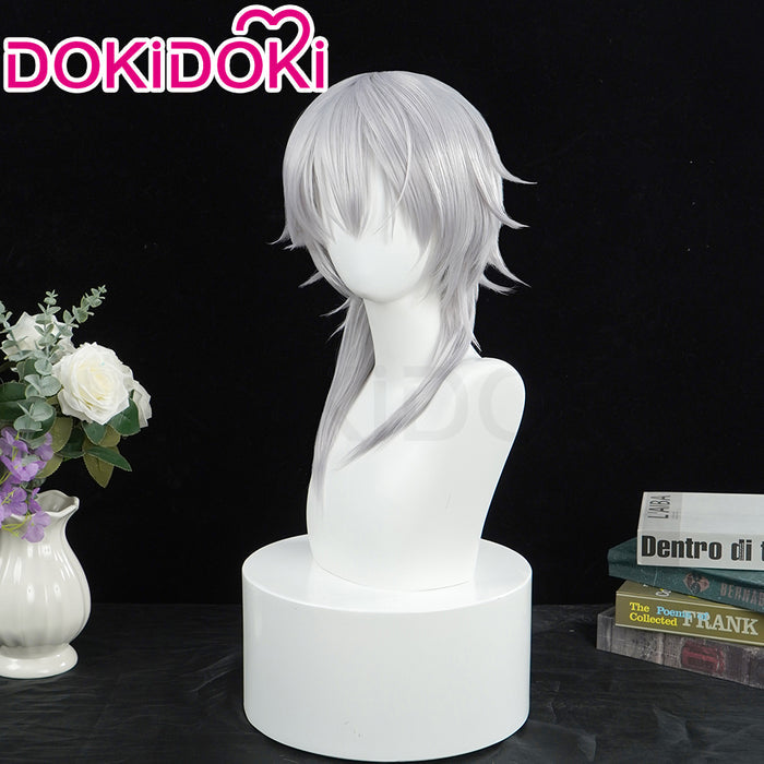 【Ready For Ship】DokiDoki Game Touken Ranbu Online Cosplay Tsurumaru Kuninaga Wig Long Silver Hair
