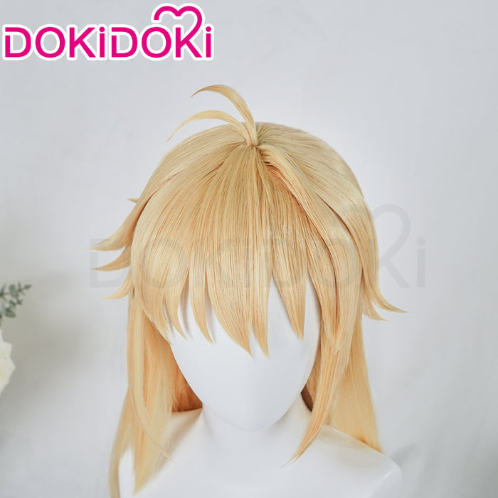 【Ready For Ship】DokiDoki Game Tsukihime Cosplay Arcueid Brunestud Wig Long Straight Linen Hair
