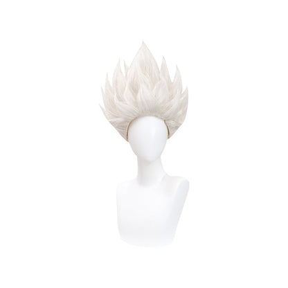 【Ready For Ship】DokiDoki Game Zenless Zone Zero Cosplay Billy the Kid Wig Short Straight White Hair