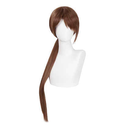 【Ready For Ship】DokiDoki Movie Cosplay Wig Long Straight Brown Hair