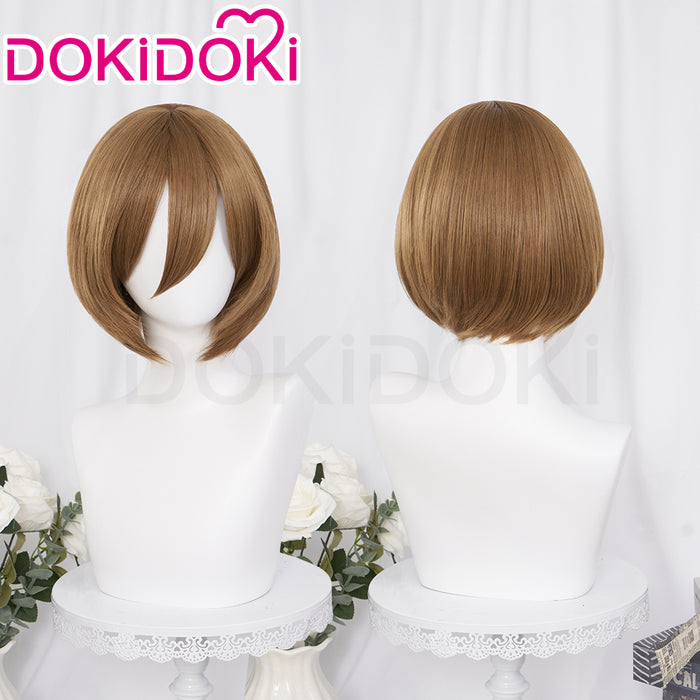 【Ready For Ship】DokiDoki Prooject Sekaai Colorful Staage! Cosplay Wig Short Brown Hair