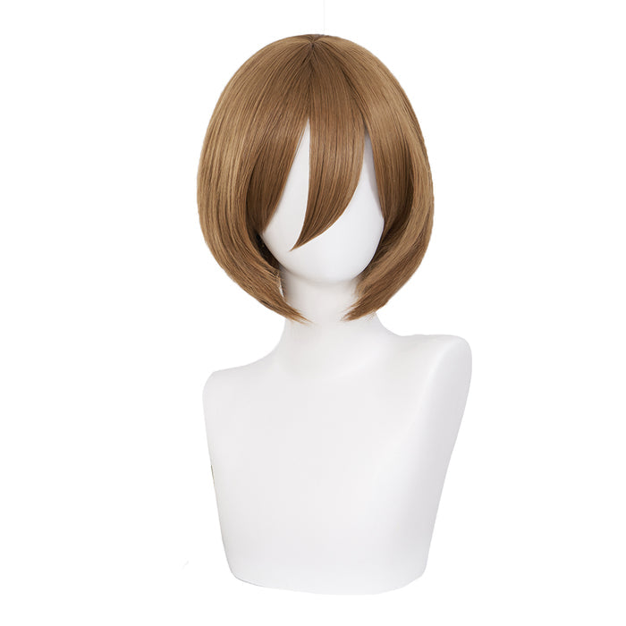 【Ready For Ship】DokiDoki Prooject Sekaai Colorful Staage! Cosplay Wig Short Brown Hair