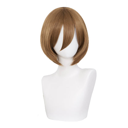 【Ready For Ship】DokiDoki Prooject Sekaai Colorful Staage! Cosplay Wig Short Brown Hair