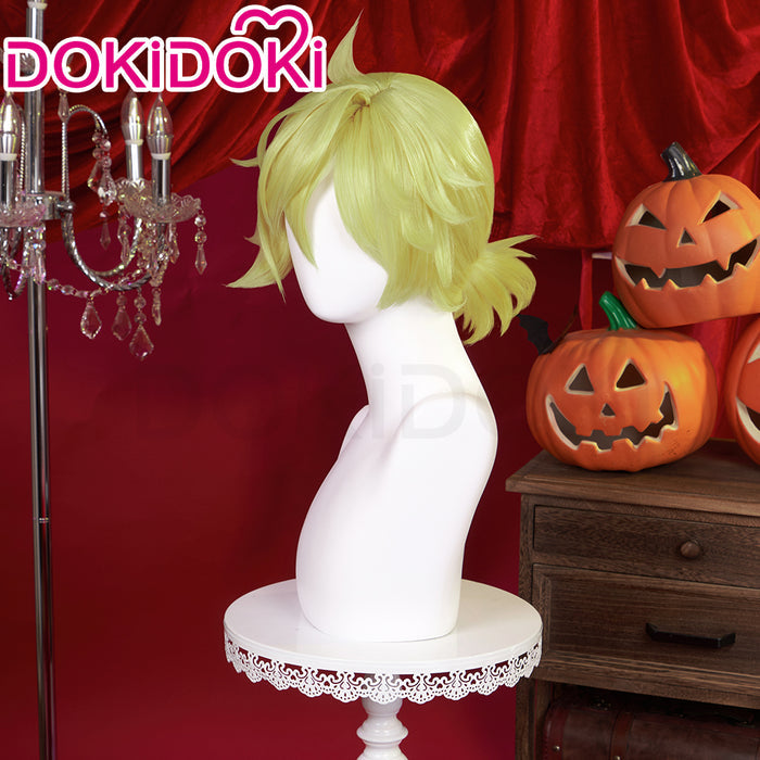 【Ready For Ship】DokiDoki Rascal the Raccoon Cosplay Wig Short Yellow