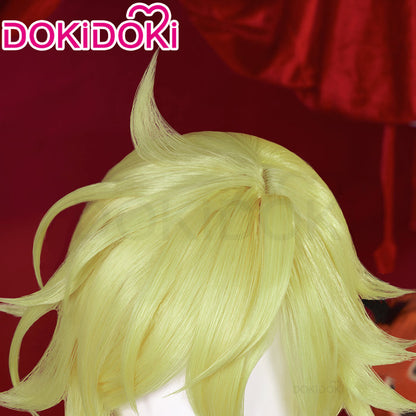 【Ready For Ship】DokiDoki Rascal the Raccoon Cosplay Wig Short Yellow