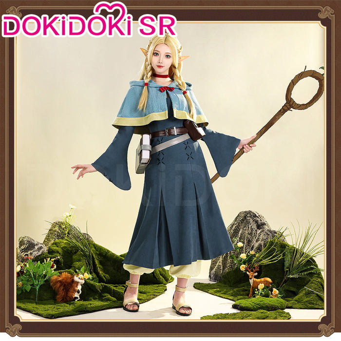 【Ready For Ship】DokiDoki-SR Anime Delicious in Dungeon Cosplay Marcille Donato Costume Dungeon Meshi Halloween