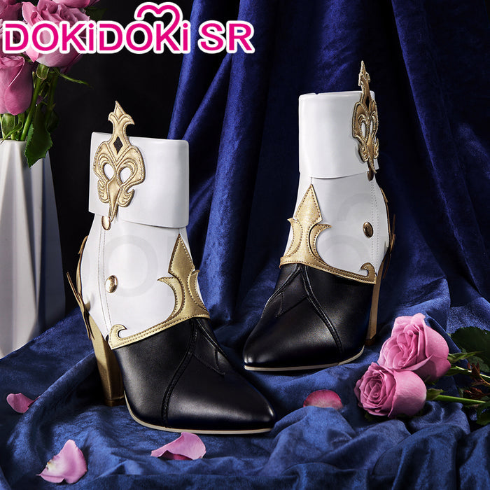 【 Ready For Ship】DokiDoki-SR Game Genshin Impact Cosplay Clorinde Fontaine Shoes