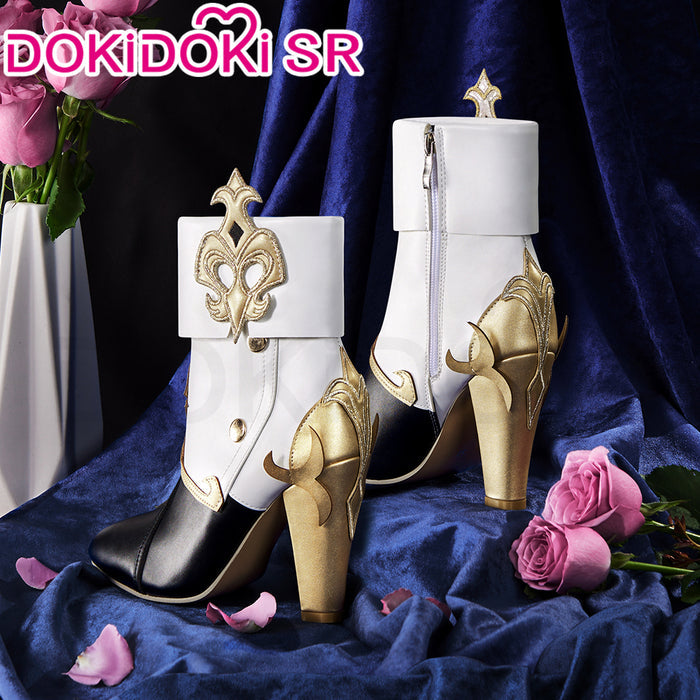 【 Ready For Ship】DokiDoki-SR Game Genshin Impact Cosplay Clorinde Fontaine Shoes