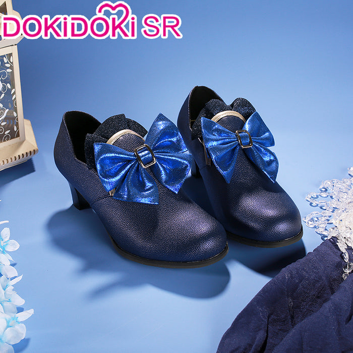 【 Ready For Ship】DokiDoki-SR Game Genshin Impact Cosplay Focalors Shoes Furina Fontaine