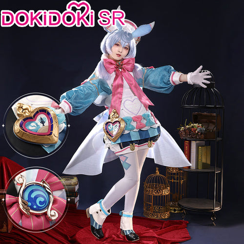 【Ready For Ship】DokiDoki-SR Game Genshin Impact Cosplay Fontaine Sigewinne Costume / Shoes Women