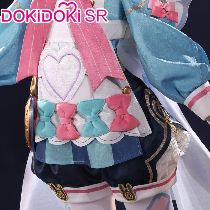 【Ready For Ship】DokiDoki-SR Game Genshin Impact Cosplay Fontaine Sigewinne Costume / Shoes Women