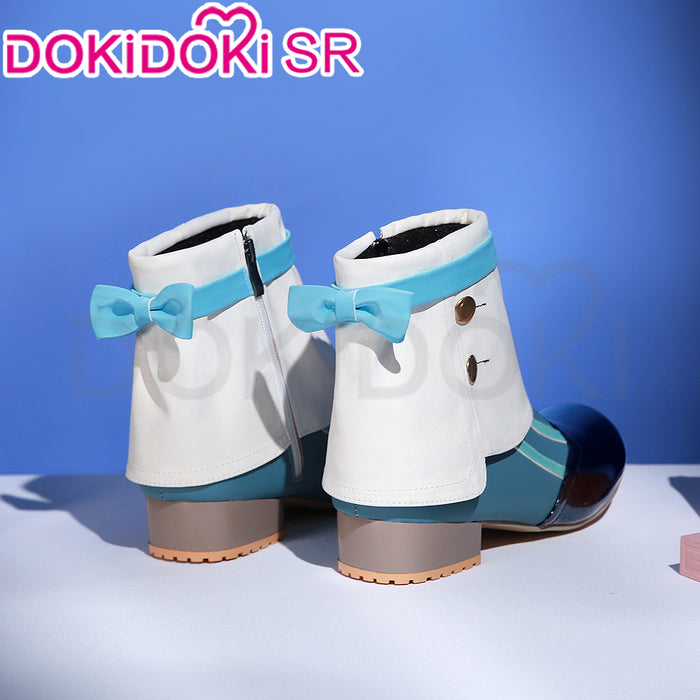 【Ready For Ship】DokiDoki-SR Game Genshin Impact Cosplay Fontaine Sigewinne Costume / Shoes Women
