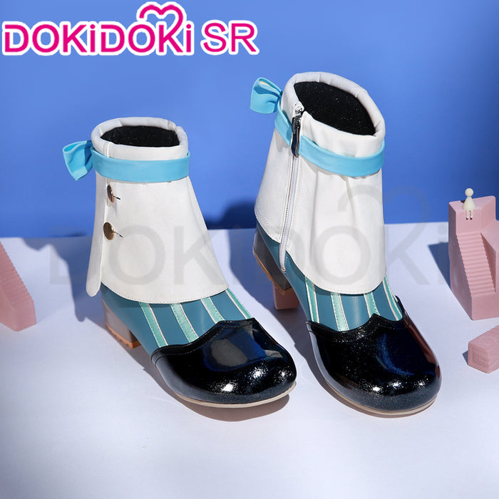 【Ready For Ship】DokiDoki-SR Game Genshin Impact Cosplay Fontaine Sigewinne Costume / Shoes Women