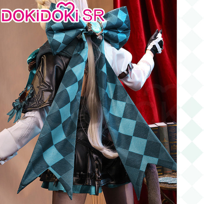 【Ready For Ship】DokiDoki-SR Game Genshin Impact Cosplay Lynette Costume / Hat Fontaine