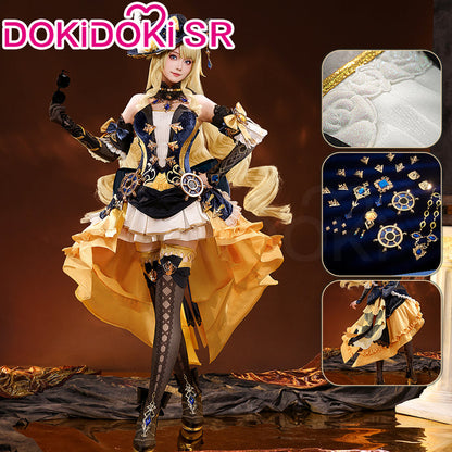 【Ready For Ship】DokiDoki-SR Game Genshin Impact Cosplay Navia Costume Fontaine Halloween