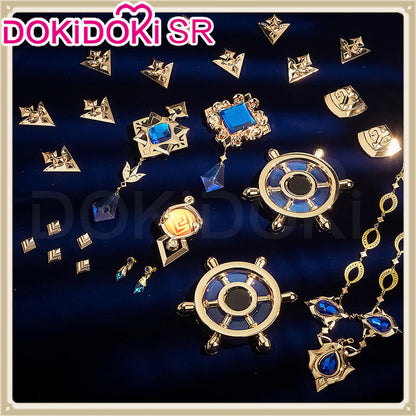 【Ready For Ship】DokiDoki-SR Game Genshin Impact Cosplay Navia Costume Fontaine Halloween
