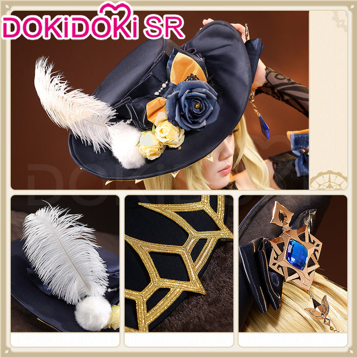 【Ready For Ship】DokiDoki-SR Game Genshin Impact Cosplay Navia Costume Fontaine Halloween