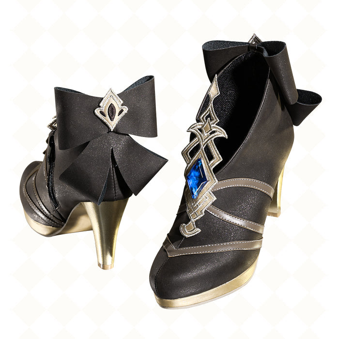 【Ready For Ship】DokiDoki-SR Game Genshin Impact Cosplay Navia Shoes Fontaine