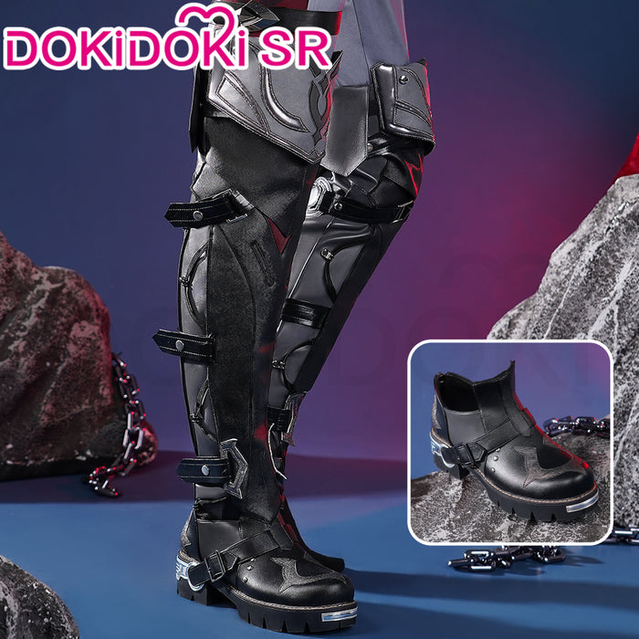 【Ready For Ship】DokiDoki-SR Game Genshin Impact Cosplay Wriothesley Shoes Fontaine
