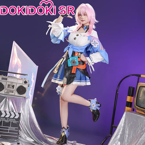 【Ready For Ship】DokiDoki-SR Game Honkai: Star Rail Cosplay March 7th Cosplay Costume / Shoes
