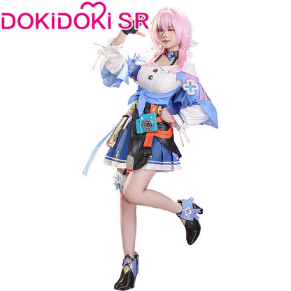 【Ready For Ship】DokiDoki-SR Game Honkai: Star Rail Cosplay March 7th Cosplay Costume / Shoes