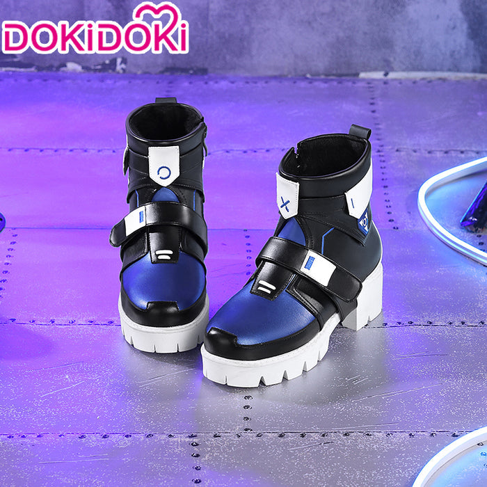 【Ready For Ship】DokiDoki-SR Game Honkai: Star Rail Cosplay Silver Wolf Costume / Shoes