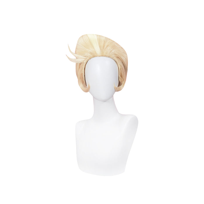 【Ready For Ship】【Front Lace】DokiDoki Anime Hell Hotel Cosplay Wig Short Straight Linen Hair