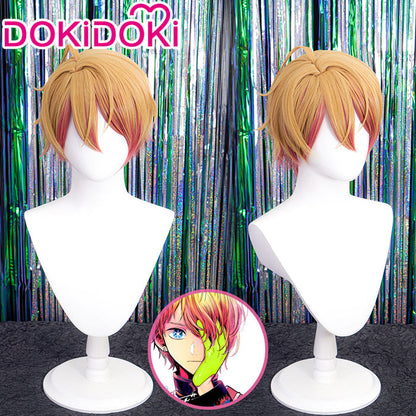 【Ready For Ship】【Gradient Ver】DokiDoki Anime Oshi no Ko Cosplay Hoshino Aquamarine Wig Short Brown Red