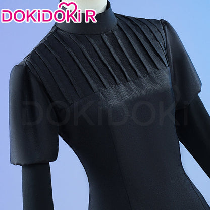 【Ready For Ship】【Last Batch】Dokidoki-R Anime Cosplay Costume Black Dress