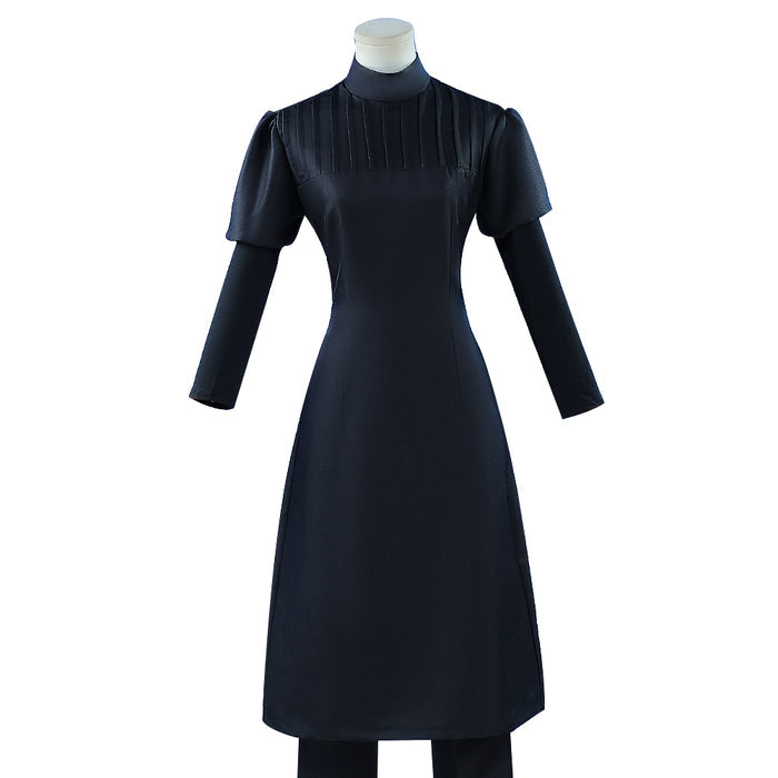 【Ready For Ship】【Last Batch】Dokidoki-R Anime Cosplay Costume Black Dress