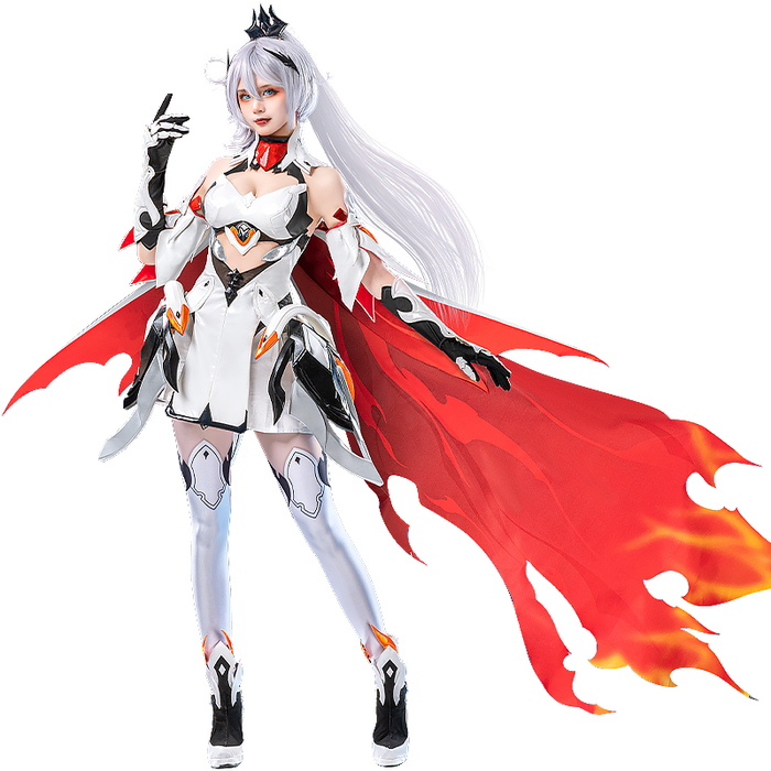【Ready For Ship】【Last Batch】DokiDoki-R Game Honkai Impact 3 Cosplay Kiana Kaslana Costume / Wig Herrscher of Flamescion