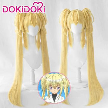 【Ready For Ship】【Last Batch】DokiDoki Shugo Chara Cosplay Tsukiyomi Utau Cosplay Wig Long Yellow