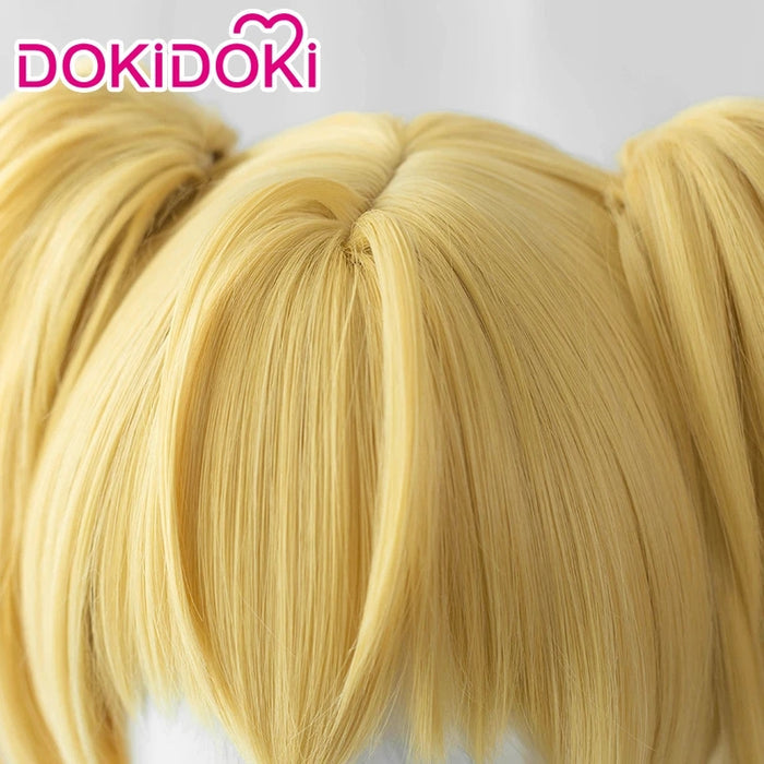 【Ready For Ship】【Last Batch】DokiDoki Shugo Chara Cosplay Tsukiyomi Utau Cosplay Wig Long Yellow