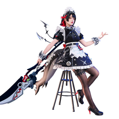 【Ready For Ship】【Last Batch】DokiDoki-SR Game Zenless Zone Zero Cosplay Ellen Joe Costume Victoria Housekeeping Co. Shark Girl Maid