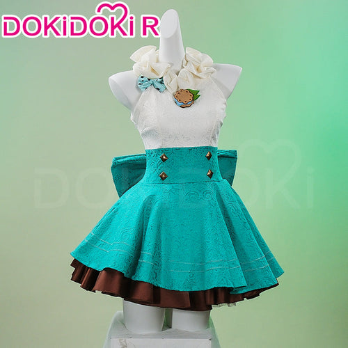 【Ready For Ship】【Last Batch】【Size S-2XL】DokiDoki-R Cosplay Costume Sweets Series Chocolate Mint Dress
