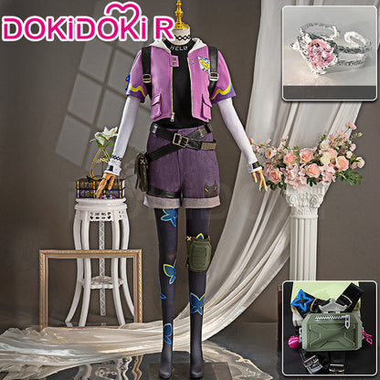 【Ready For Ship】【Last Batch】【Size S-2XL】DokiDoki-R Game Valorant Cosplay Clove Costume