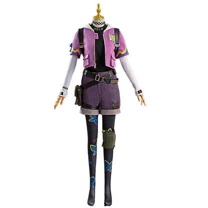 【Ready For Ship】【Last Batch】【Size S-2XL】DokiDoki-R Game Valorant Cosplay Clove Costume