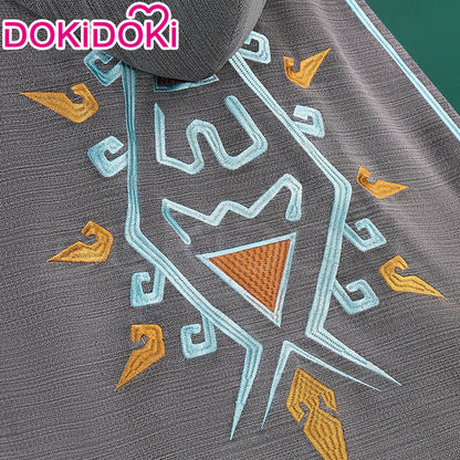 【Ready For Ship】【Last Batch】【Size S-3XL】DokiDoki Game Cosplay Costume Grey Cape Cloak