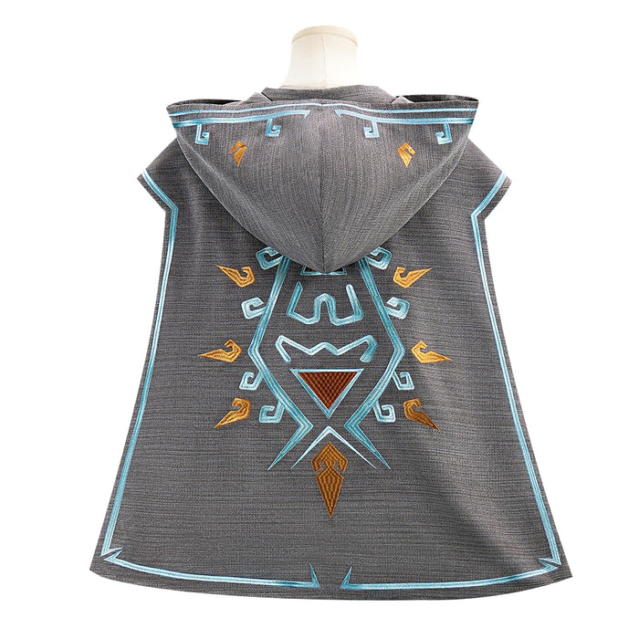 【Ready For Ship】【Last Batch】【Size S-3XL】DokiDoki Game Cosplay Costume Grey Cape Cloak