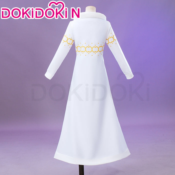 【Ready For Ship】【Last Batch】【Size XS-3XL】DokiDoki-N Anime Cosplay Costume White Coat Purple Dress