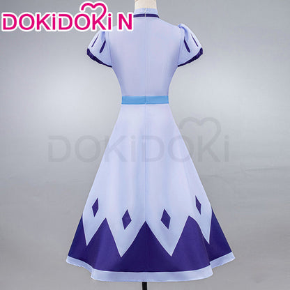 【Ready For Ship】【Size S-3XL】DokiDoki-N Anime Hell Hotel Cosplay Angel Costume Purple Blue