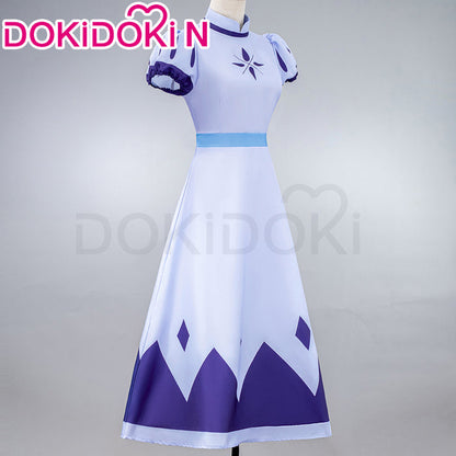 【Ready For Ship】【Size S-3XL】DokiDoki-N Anime Hell Hotel Cosplay Angel Costume Purple Blue