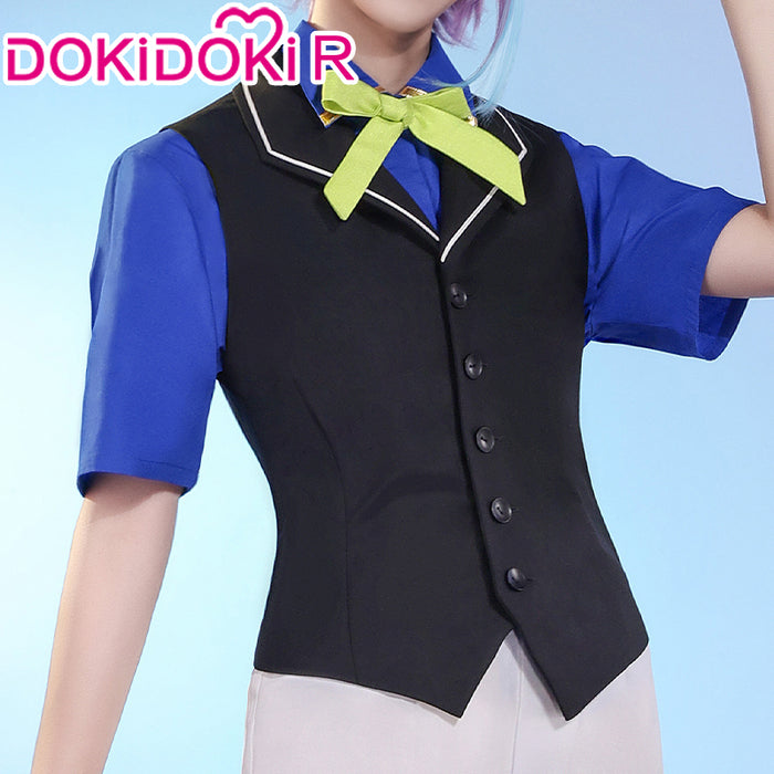 【Ready For Ship】【Size S-3XL】DokiDoki-R Game Prooject Sekaai Colorful Staage! Cosplay Kamishiroo Ruii Costume