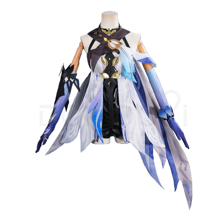 【Ready For Ship】【Size XS-3XL】DokiDoki-N Game Genshin Impact Cosplay Skirk Costume
