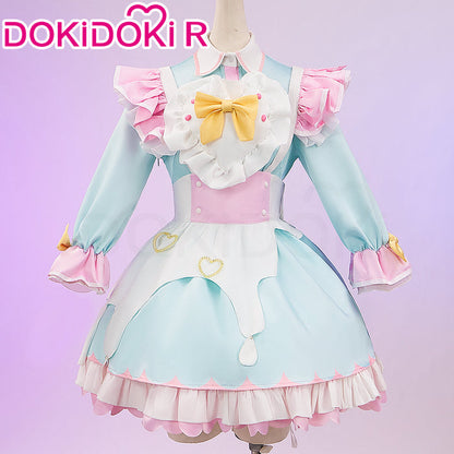 【Ready For Ship】【Size XS-XL】【Last Batch】DokiDoki-R Game Cosplay NEEDY GIRL OVERDOSE X Sweets Paradise KAngel Costume Maid